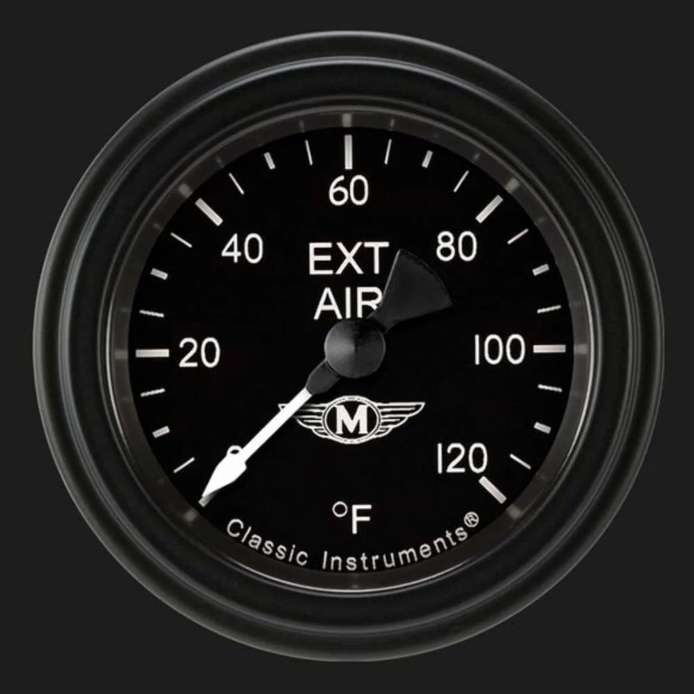 Moal Bomber 2 1_8_ Outside Air Temp. Gauge MA199BLF